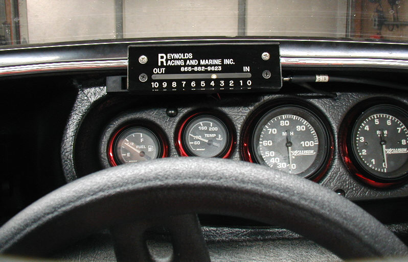 Stainless Marine Trim Indicator on Allison